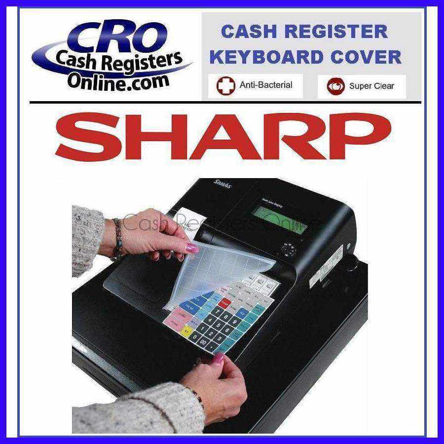 Sharp XE-A Series Cash Register Keyboard Covers - Clear Silicone – Cash  Registers Online